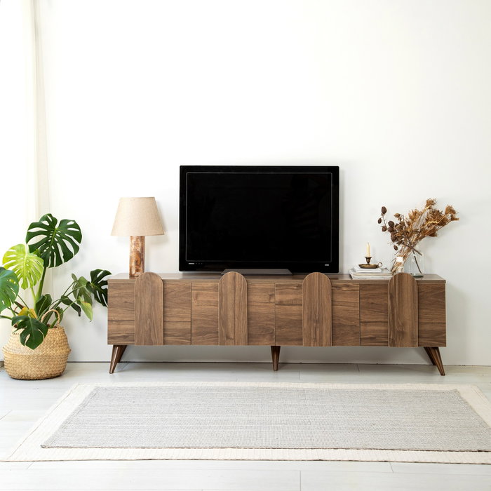 Hanah Home New Line - Walnut v2 Mueble para TV Nogal